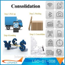 Consolidation service drop shipping logistics custom clearance broker factory inspection