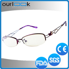 New Design High Quality Custom Double Rim Metal Glasses