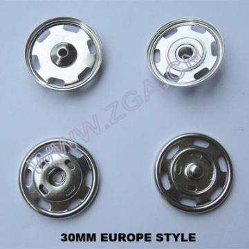 Sewing Press Button, spring snap button,Europe latest style