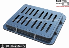 Cast Iron Gully Grate Bs En124/ Lightweightd Cast Gully Grate/ B125 Gully Grate 400*500mm