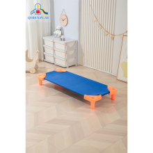 Colorful Stackable Naptime Cots for Kindergartens and Daycares