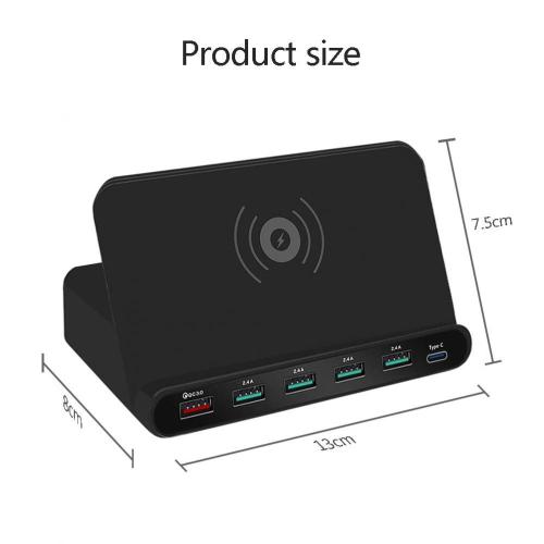 10W Fetile 6 منافذ USB شحن سريع محطة