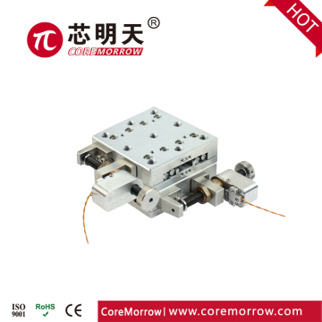 Linear screw motor Piezo Nanopositioning Stage of Piezo Motion Platform in Optical Fiber Alignment