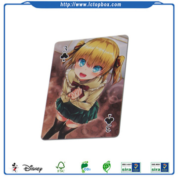 Cartoon customized cheap playing cards