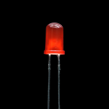Super Bright 5mm Red Diffused LED lamp 45-degree