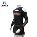 Xüsusi Dandy Ucuz Qara və Qırmızı Kollec Gəncləri Qızlar Cheerleading Uniformalar Kıyafetlerinize