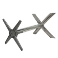 Good quality table base 650x650xH720MM aluminum stackable folding base