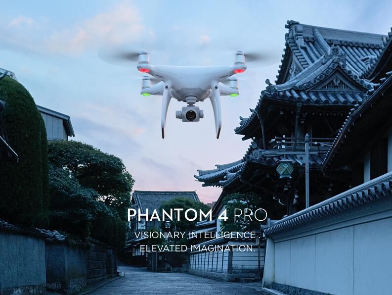 New Arrival DJI Phantom 4 Pro UAV Drone 20MP 5-directions Obstacle sensoring quadcopter drone with 4K camera