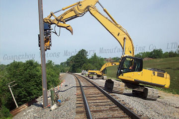 Customized Hydraulic Pile Driving Equipment Construction Industry Attachment