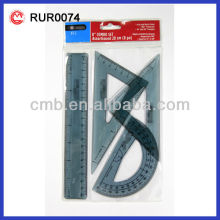 SET SQUARE TRIANGLE RULER PLASTIC STUDENT MATH