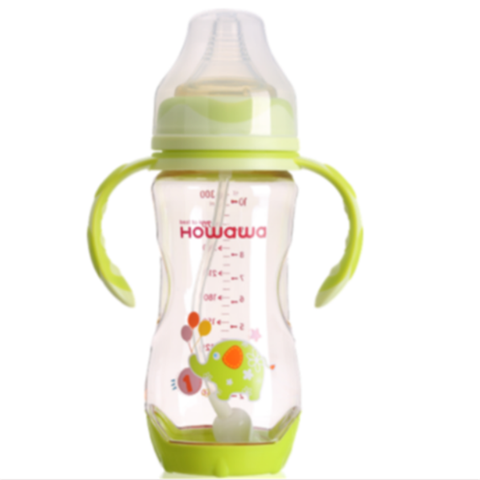 Heat Sensing Baby Nursing Milk Bottle 10oz