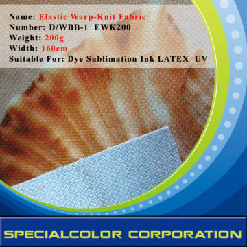 Elastic warp-knit fabric