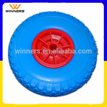 10 inch 260x85 10x3.00-4 pu foam filled wheel pu wheel