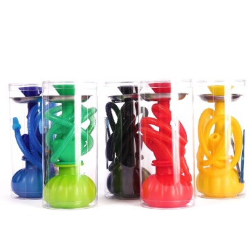 China factory wholesale silicone shisha mini small hookah silicone hookah