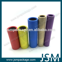 Colorful parchment textile paper tube and cores