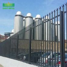 Hot sale steel palisade fencing design prices