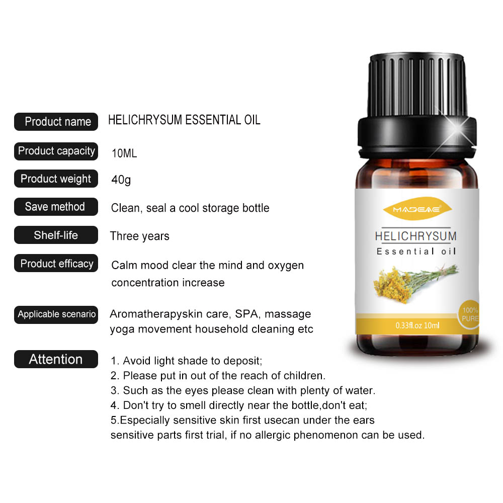 Bulk price helichrysum essential oil fo skin care