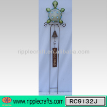 Acrylic Tortoise Wrought Iron Garden Stake