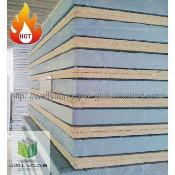 prefab house heat insulation sandwich panel