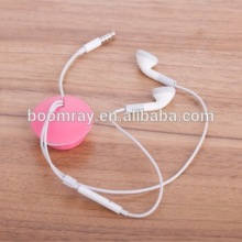under 1 dollar gift mobile accessories plastic earphone cable organizer with magnet