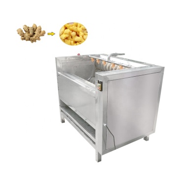 Carrots Ginger Potato Washing Machine Radish Brush Cleaning Machine