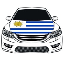The Oriental Republic of Uruguay Flag Car Hood flag 100*150cm High elastic fabric