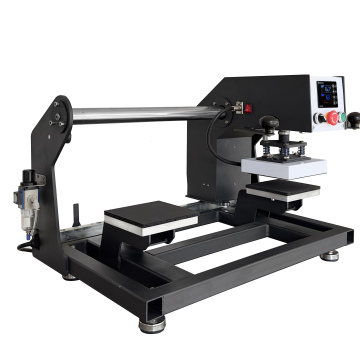 15x15 Double Station Pneumatic Label Maker Machine