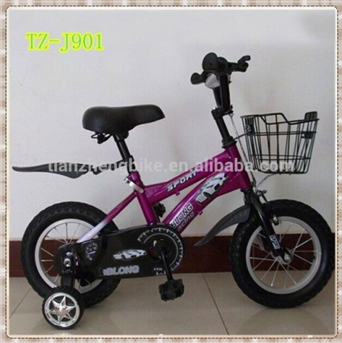 12" 14" 16" Children Bicycle With Basket, Steel Bike