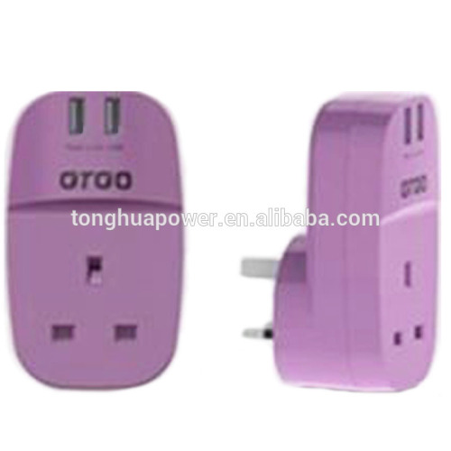 usb uk adapter/ usb uk socket/ usb uk travel adapter