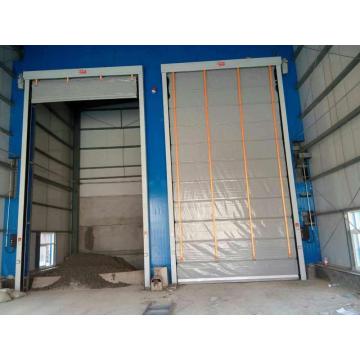 Exterior e interior Stacking Folding PVC Fabric Door