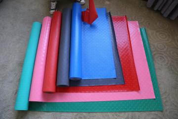 waterproof vinyl floor carpet protector mats