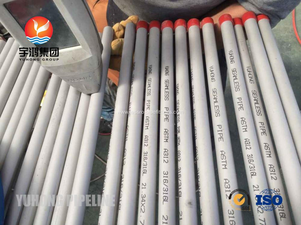 Stainless Steel Seamless Pipe ASTM A312 TP316/316L