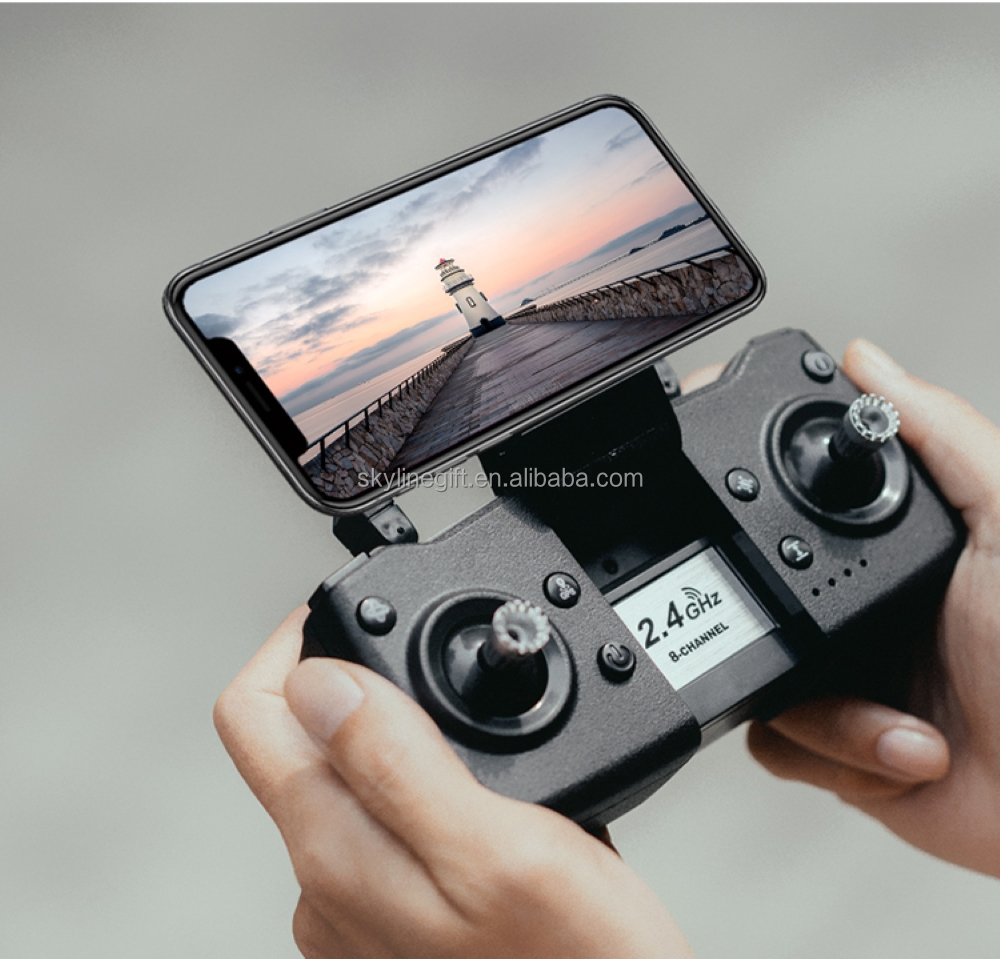 ICAT5 Pro Drone 4K with 2-Axis Gimbal HD Camera GPS Drones Brushless Motor for Beginners RC Quadcopter with Auto Return Home