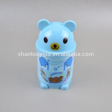 Plastic Blue Bear Cup Plastic Cup With Handle