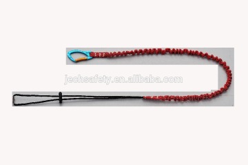 elastic webbing tools lanyard with hook