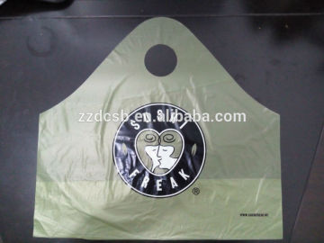 HDPE Wave Top Die Cut Bag