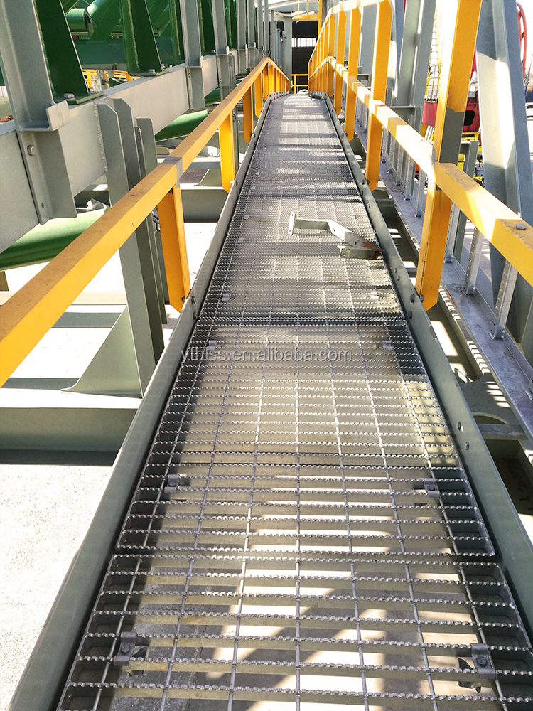 Hot Dip Galvanized Catwalk Steel Grating