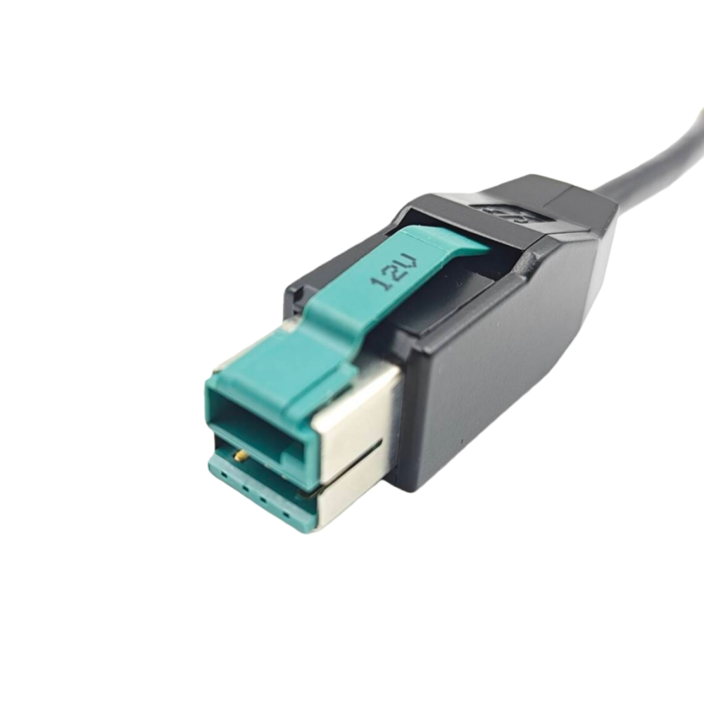 전원 공급 USB - 8P8C 모듈형 플러그 케이블 Powered USB to 8P8C modular plug cable