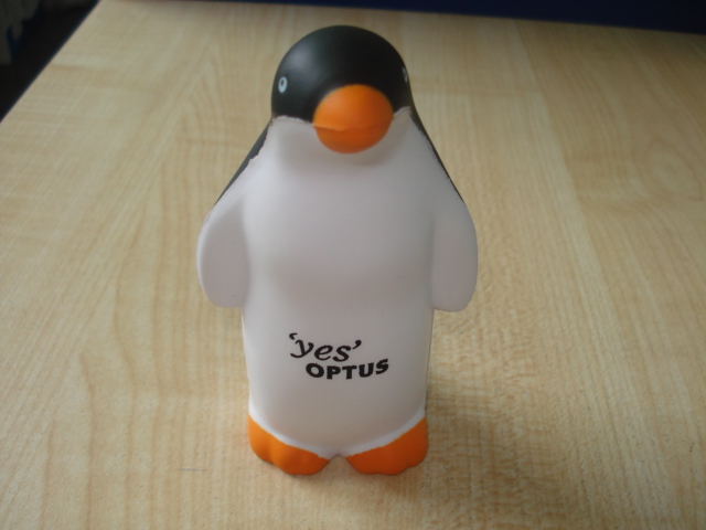 Penguin: 6.4X5.5X12cm PU Animal Stress Ball