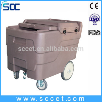 SB1-C110 insulated ice storage cart, ice cube storage box ,ice cube storage