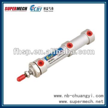 MINI double stroke double acting aluminium pneumatic cylinder air cylinder