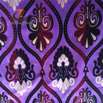 gradient color changing flock fabric