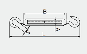 turnbuckles hook hook