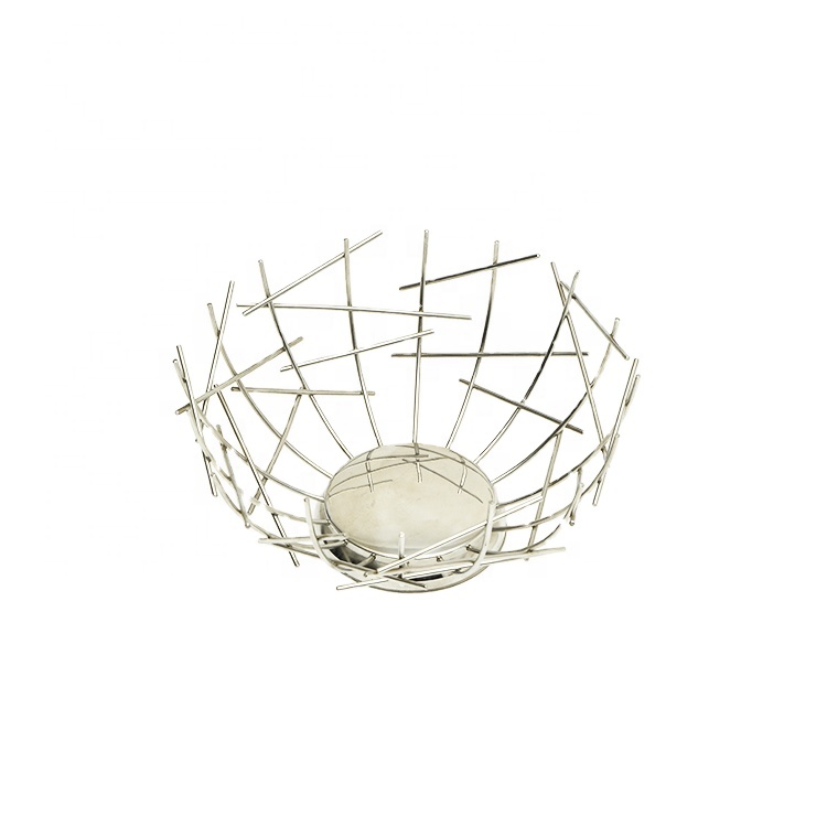 Nordic Creative Stainless Steel Fruit Storage Basket