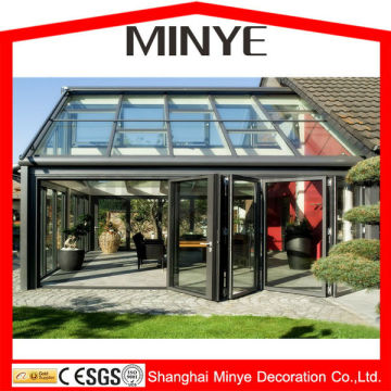 Glass sun rooms/glass sunroom/aluminum extrusion glass sunroom