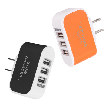 5W 3-Port USB Dinding Charger CE FCC RoHS