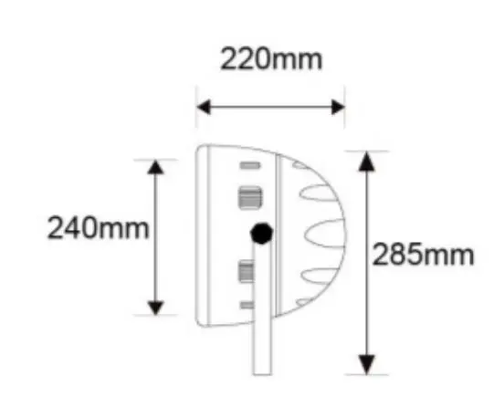 100W RGB/RGBW/Single Color Aluminium LED Stage Flood Light