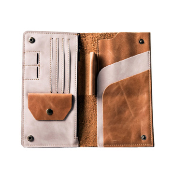Genuine Leather Passport Holder Travel Wallet Bags