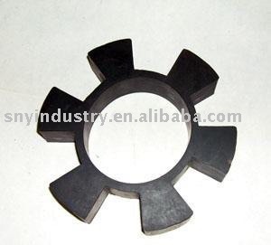 rubber molded part