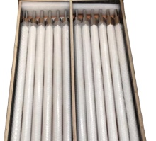 High Temperature Alumina Vesuvius Ceramic Rollers for Glass Tempering Furnaces